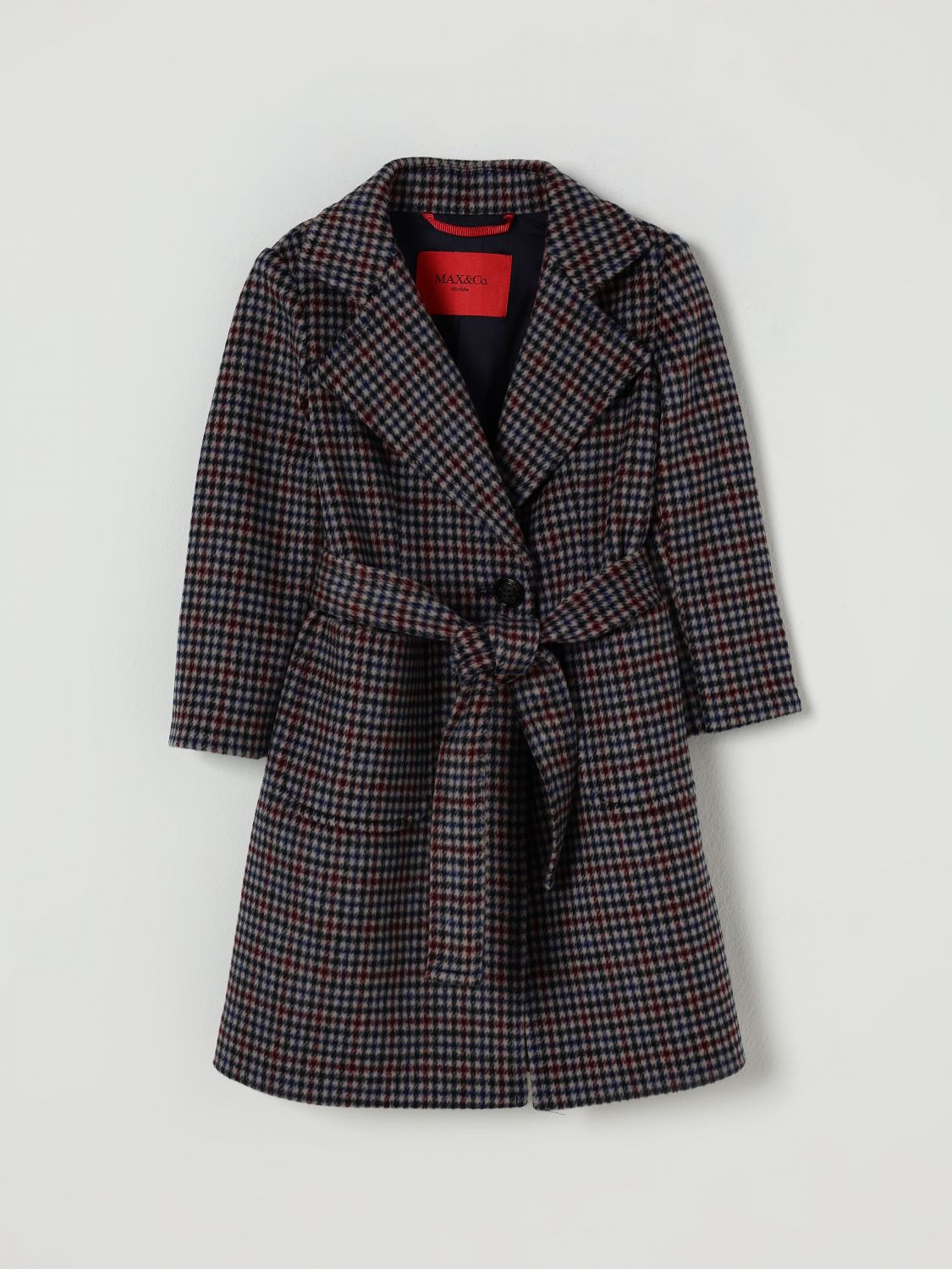 Max & Co. Kid Coat  Kids Color Burgundy In Brown