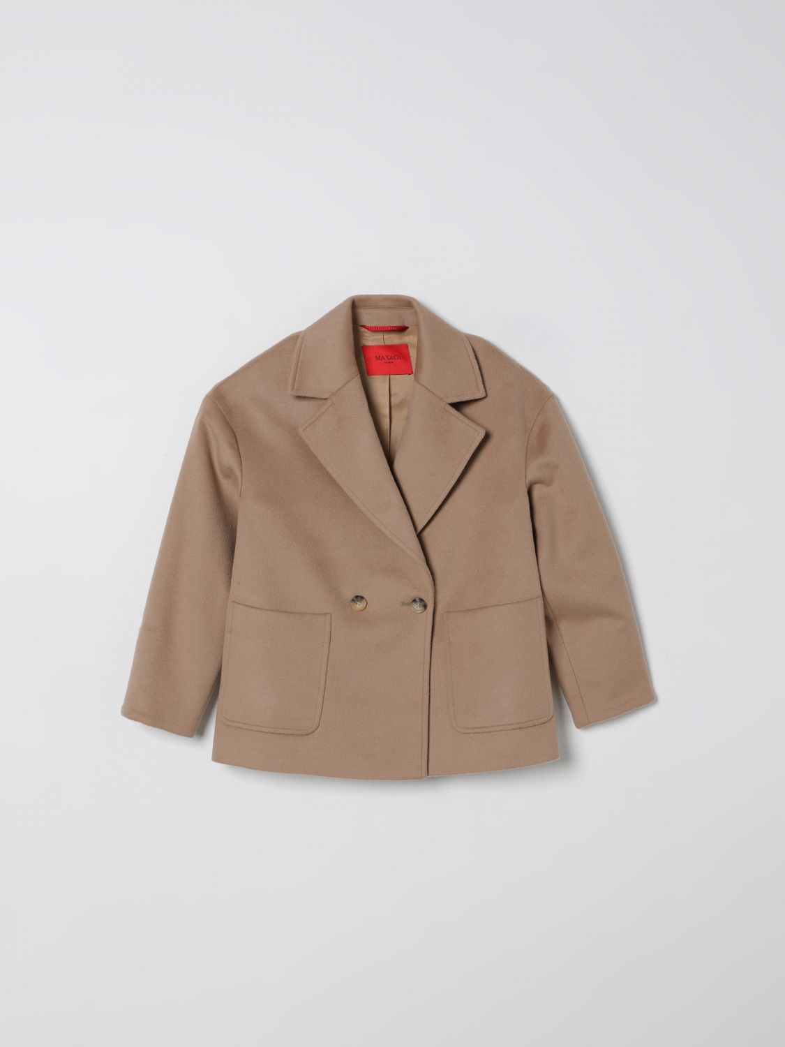 Max & Co. Kid Coat  Kids Color Camel In Brown