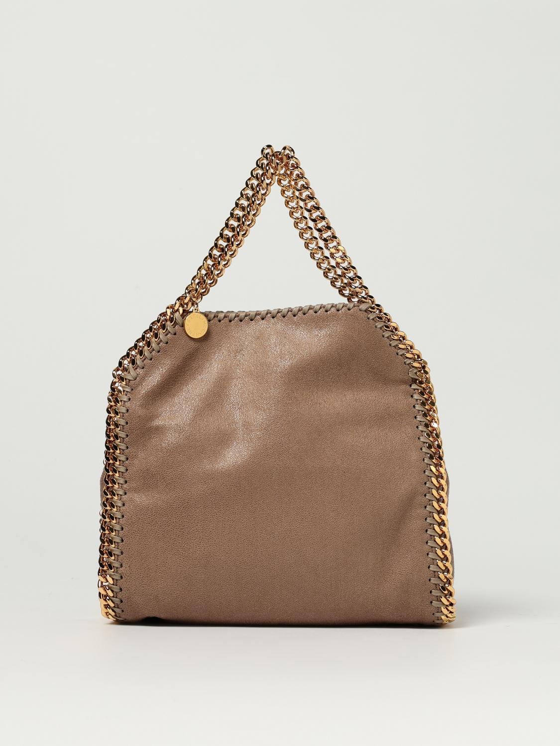 Stella Mccartney Shoulder Bag Woman Color Beige In Sand