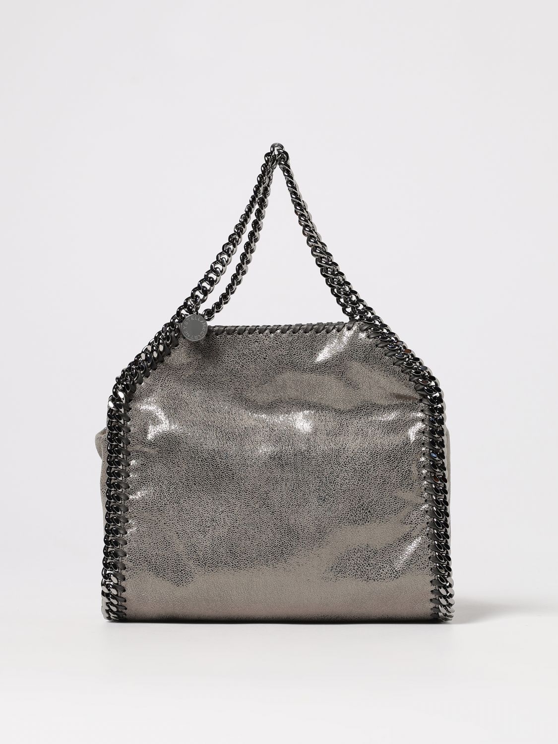 Stella Mccartney Shoulder Bag Woman Color Grey In Gray