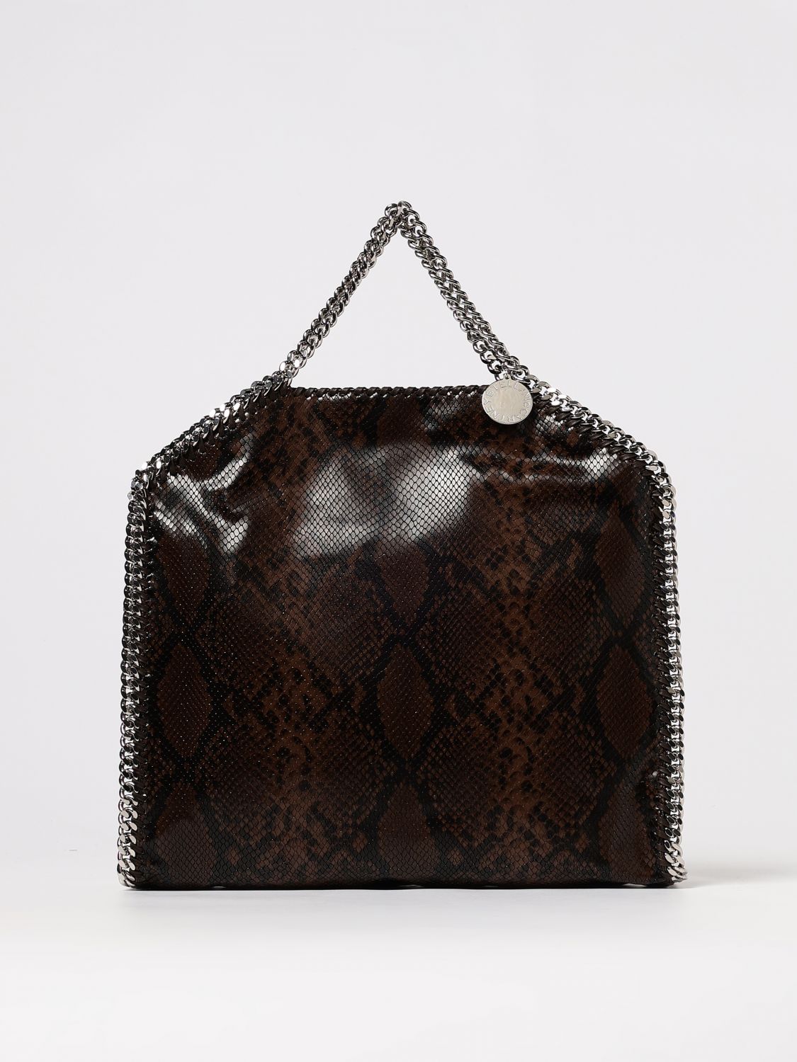 Stella Mccartney Shoulder Bag Woman Color Brown In Brown