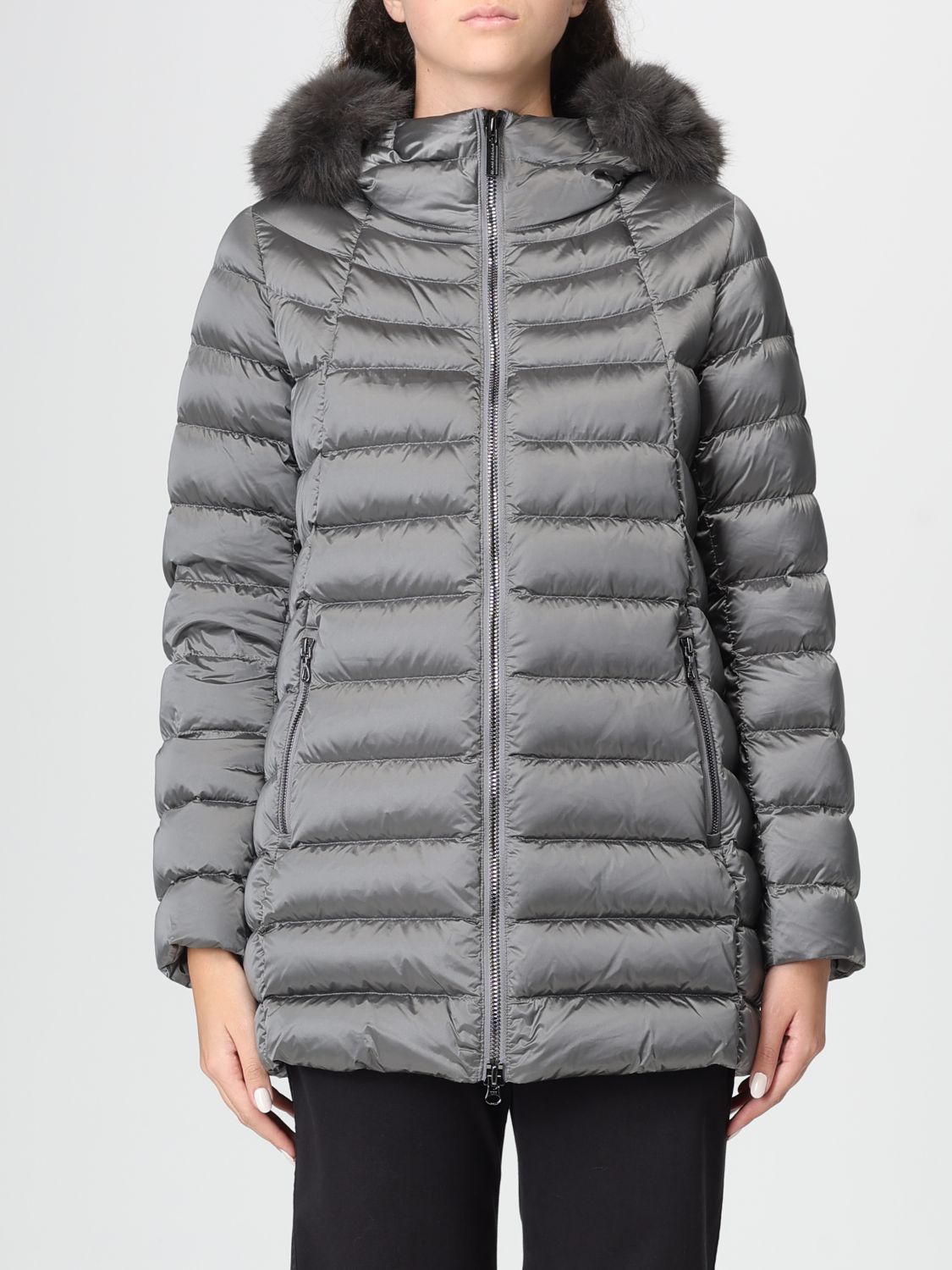 Colmar Jacket Woman Color Charcoal In Gray