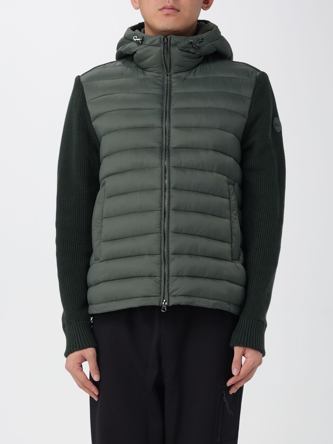 Colmar Giubbino Con Cappuccio E Maniche In Maglia Verde In Green