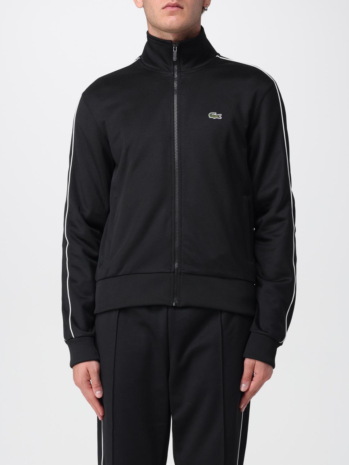 Lacoste Sweatshirt Men color Black - Size: 6 - male