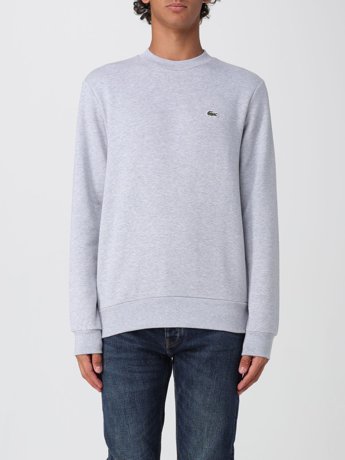 Lacoste Sweatshirt  Men Color Grey In Gray