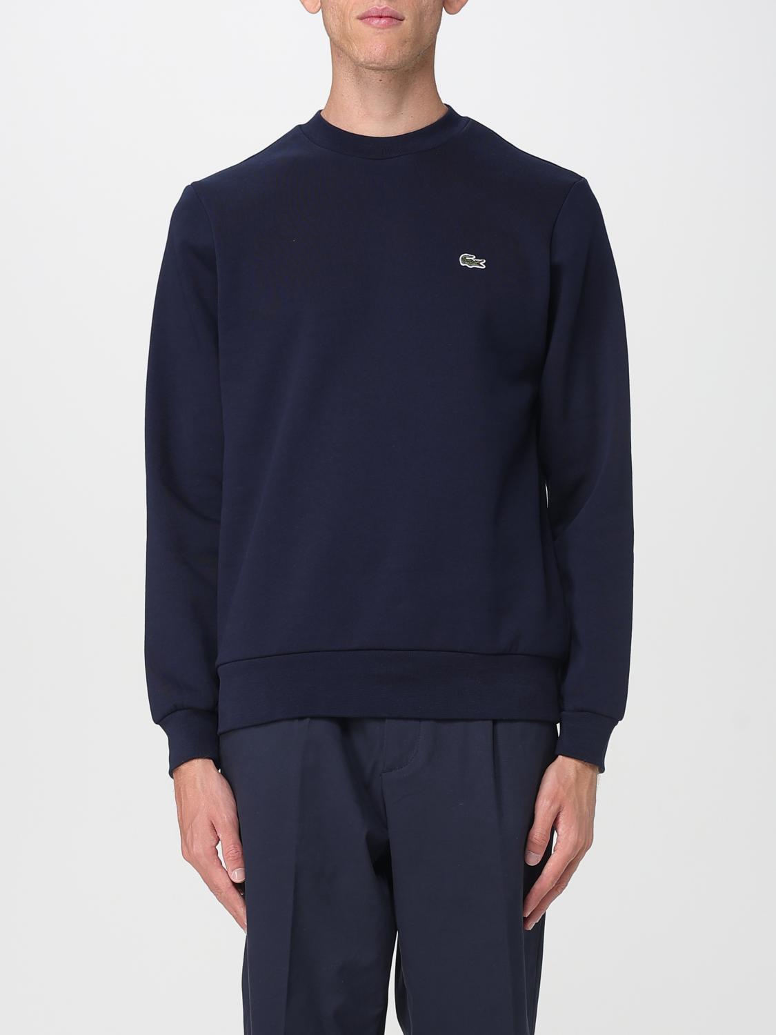 Lacoste Jersey With Logo In Blue