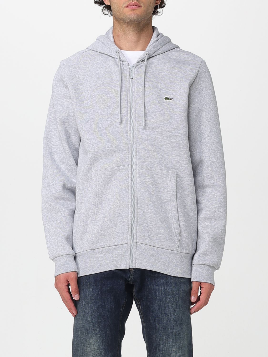 Lacoste Sweatshirt  Men Color Grey In Gray