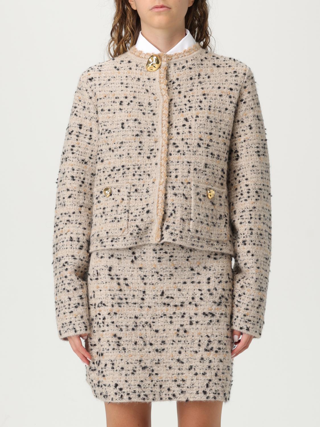 Fabiana Filippi Wool-blend Jacket In Multi