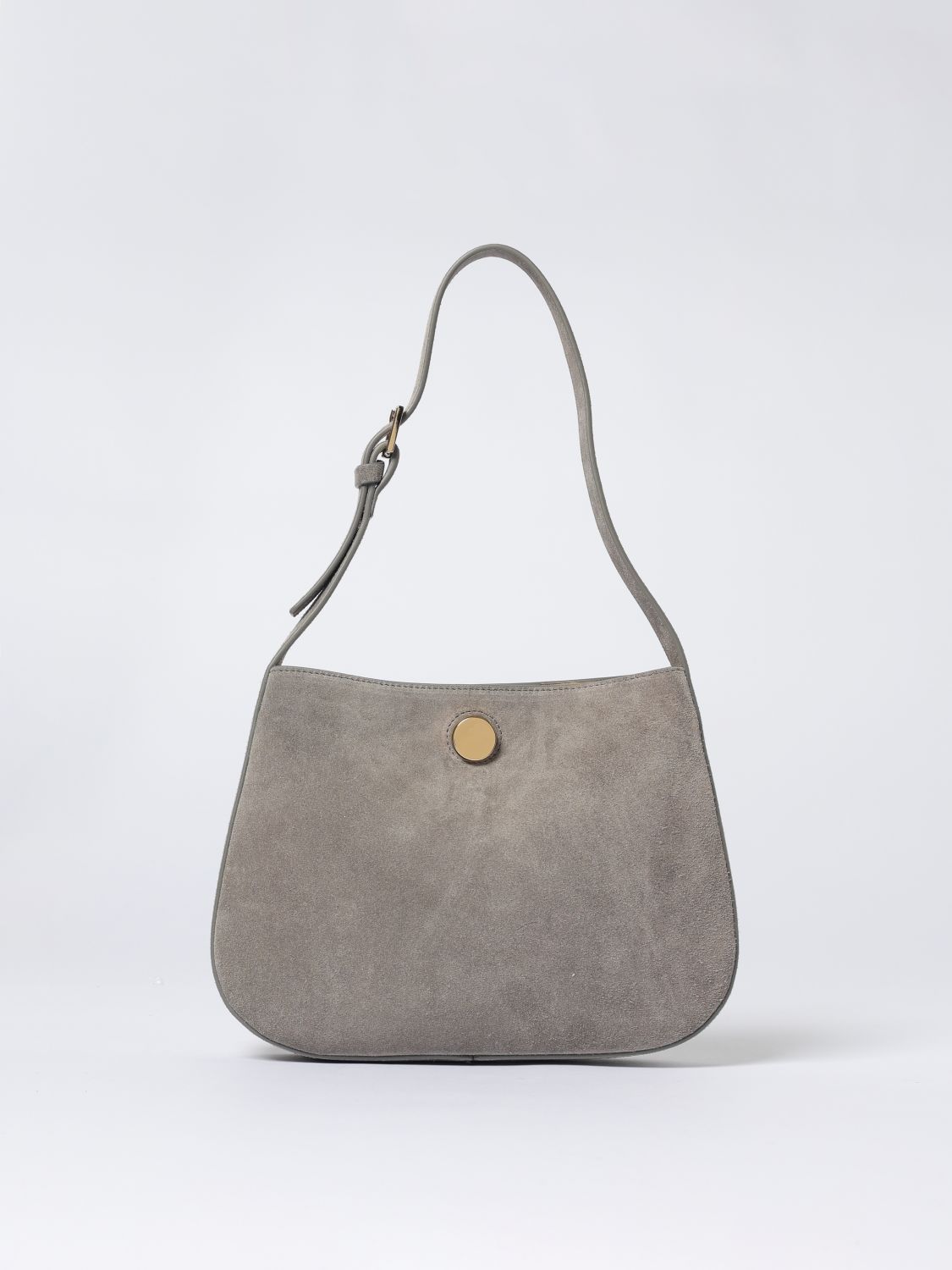 Fabiana Filippi Shoulder Bag Woman Color Grey In Gray