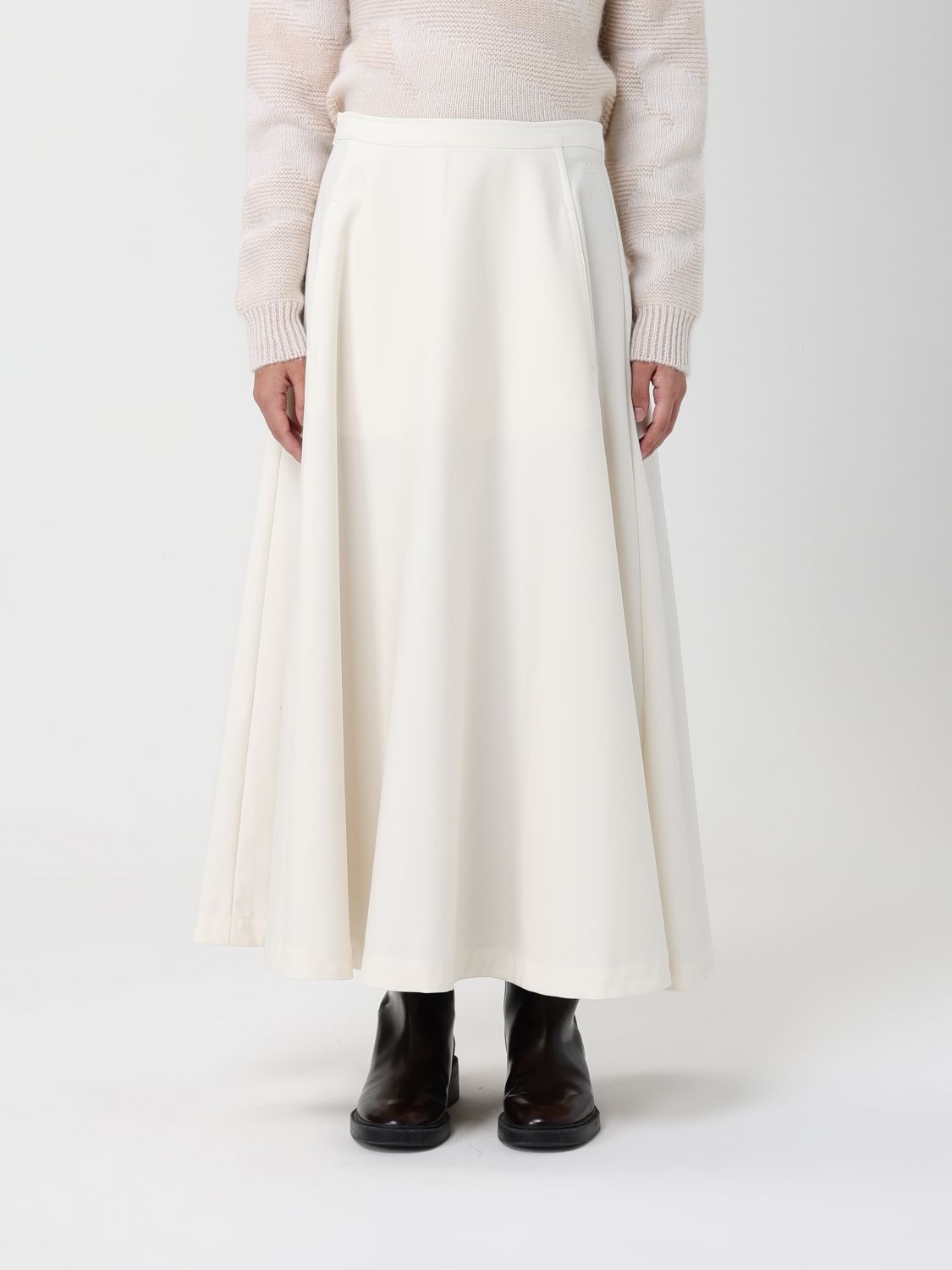 Add Ped Skirt Clothing In White