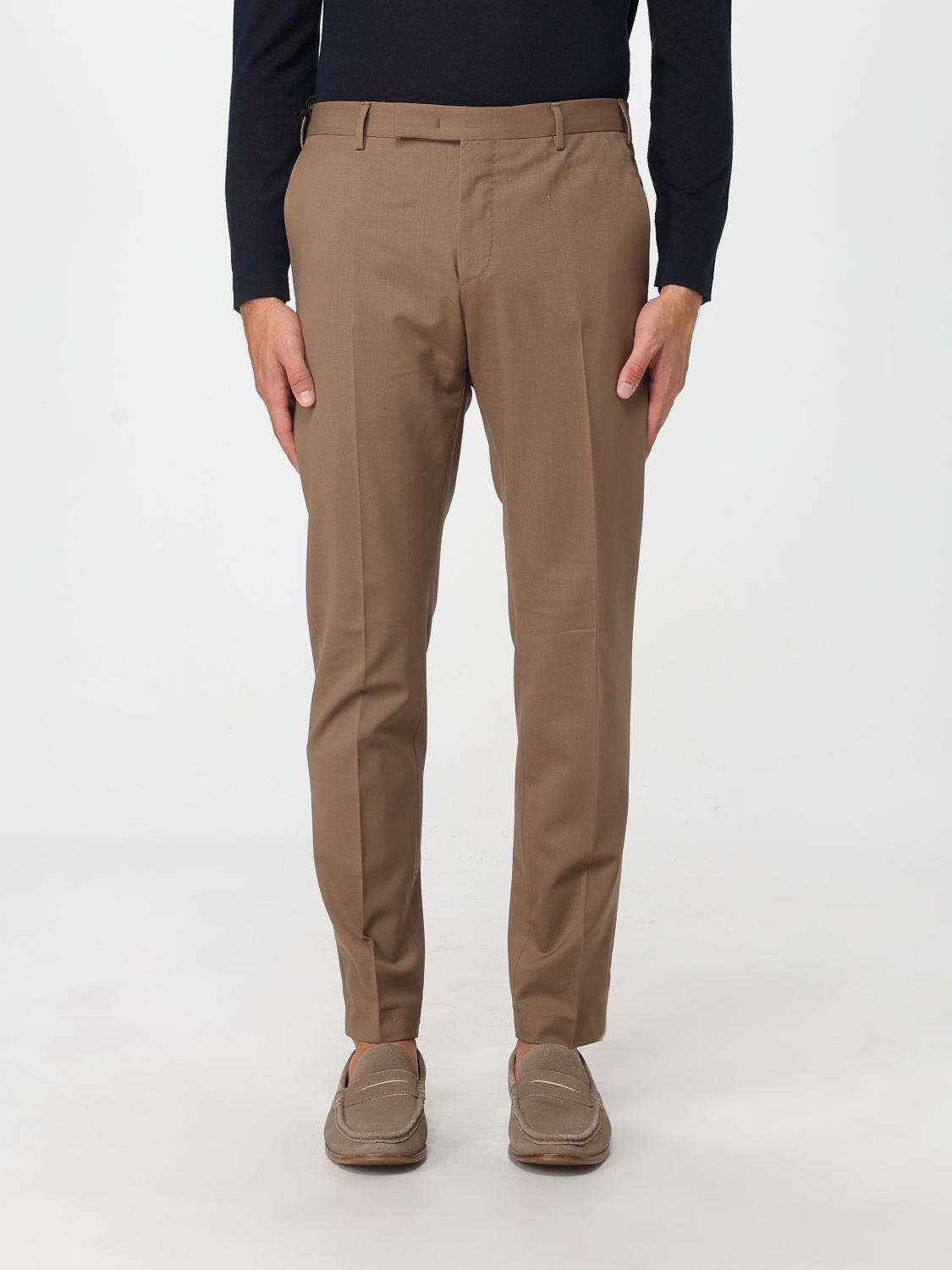 Pt Torino Pants  Men Color Camel In Brown
