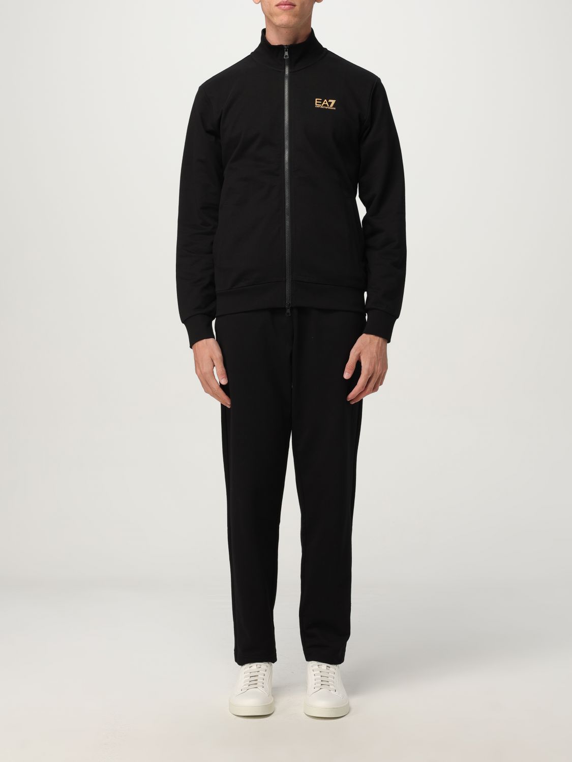 Ea7 Sweat  Men Color Black 1 In Black