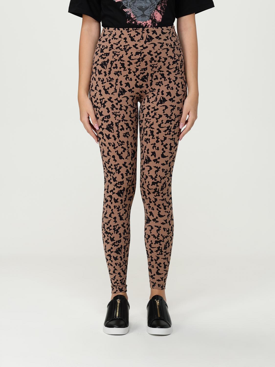Ea7 Sporty Forever Stretch Technical-fabric Leggings In Multi
