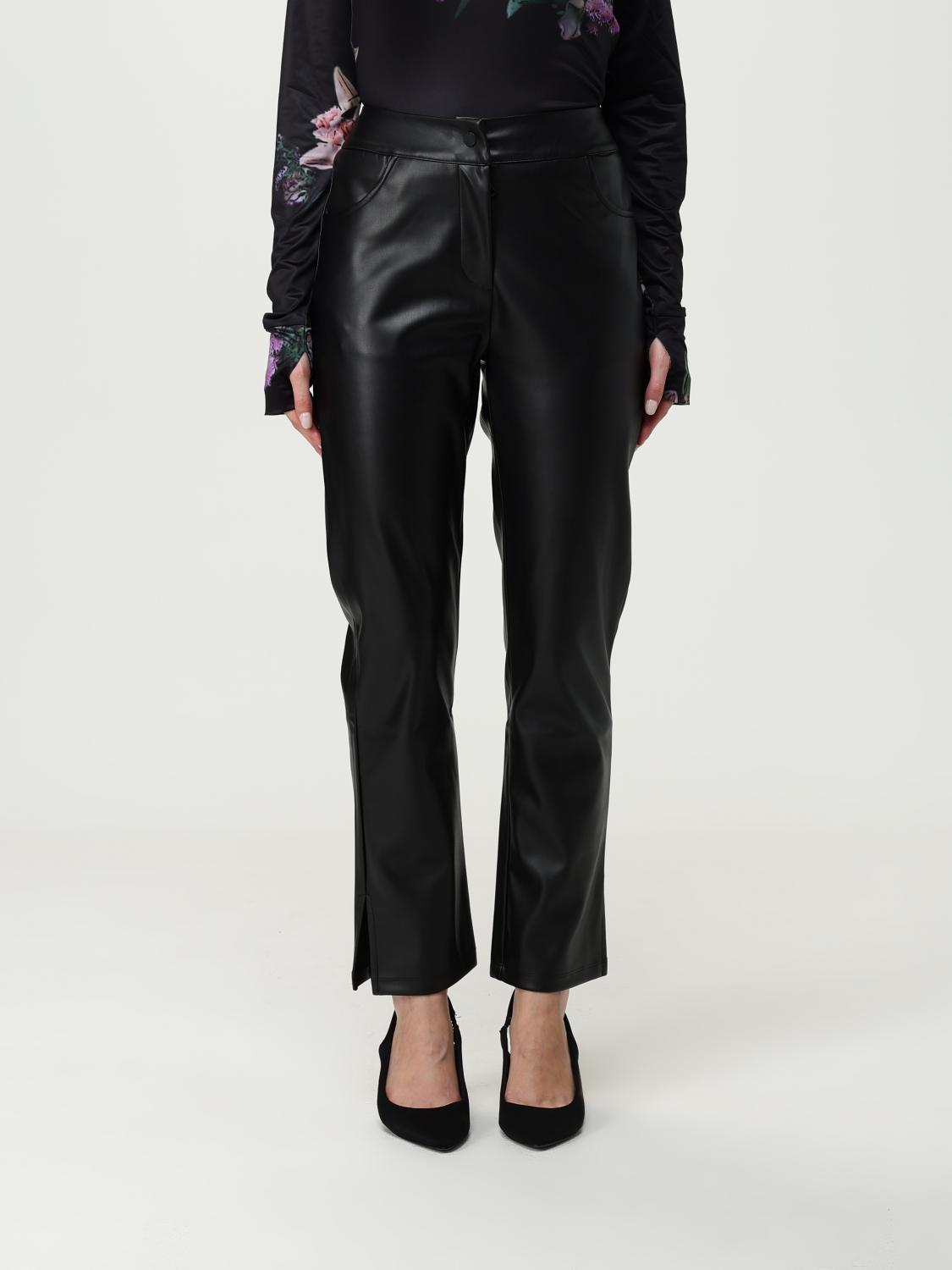 Ea7 Pants  Woman Color Black In Black