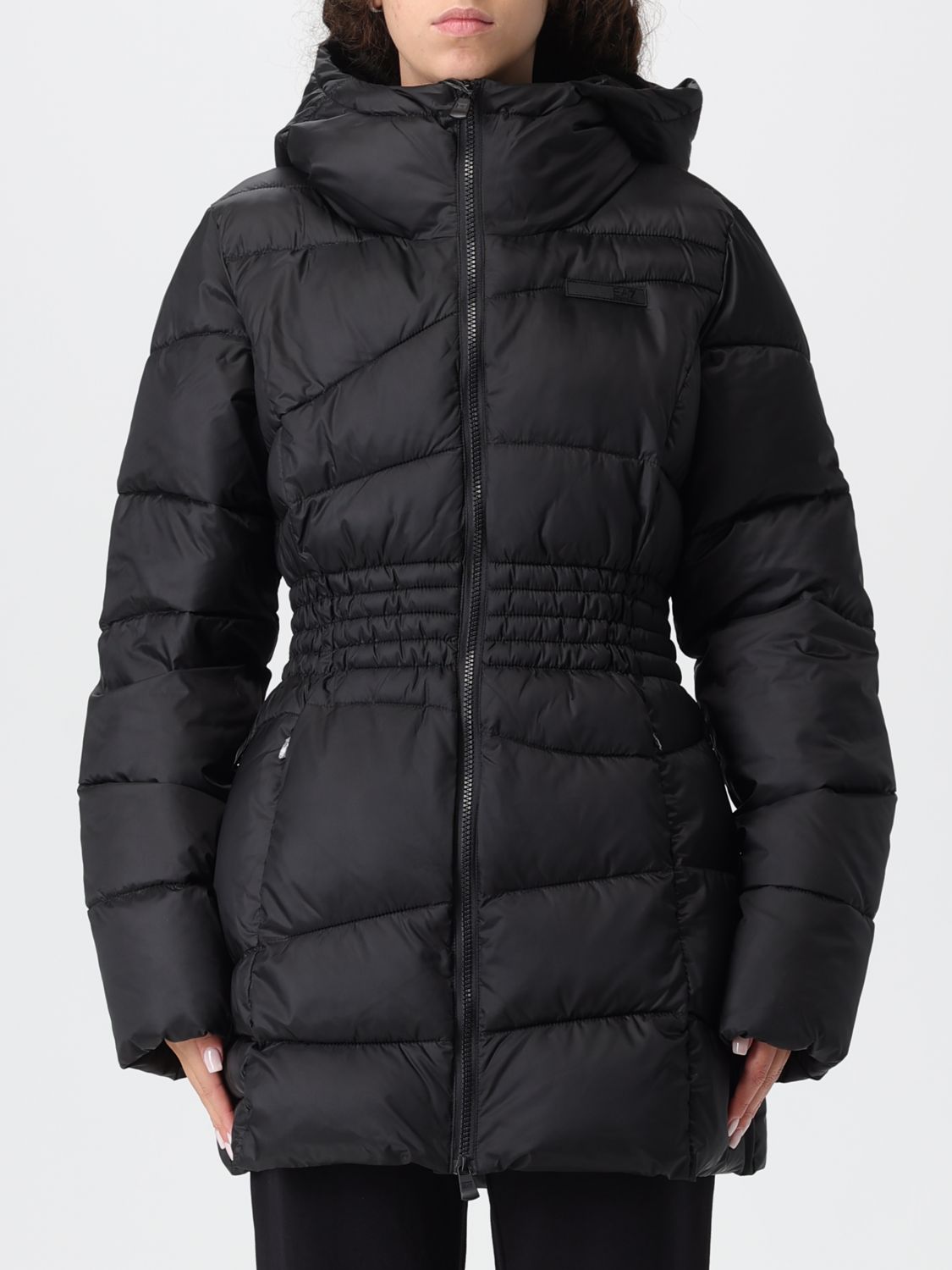 Ea7 Jacket  Woman Color Black In Black