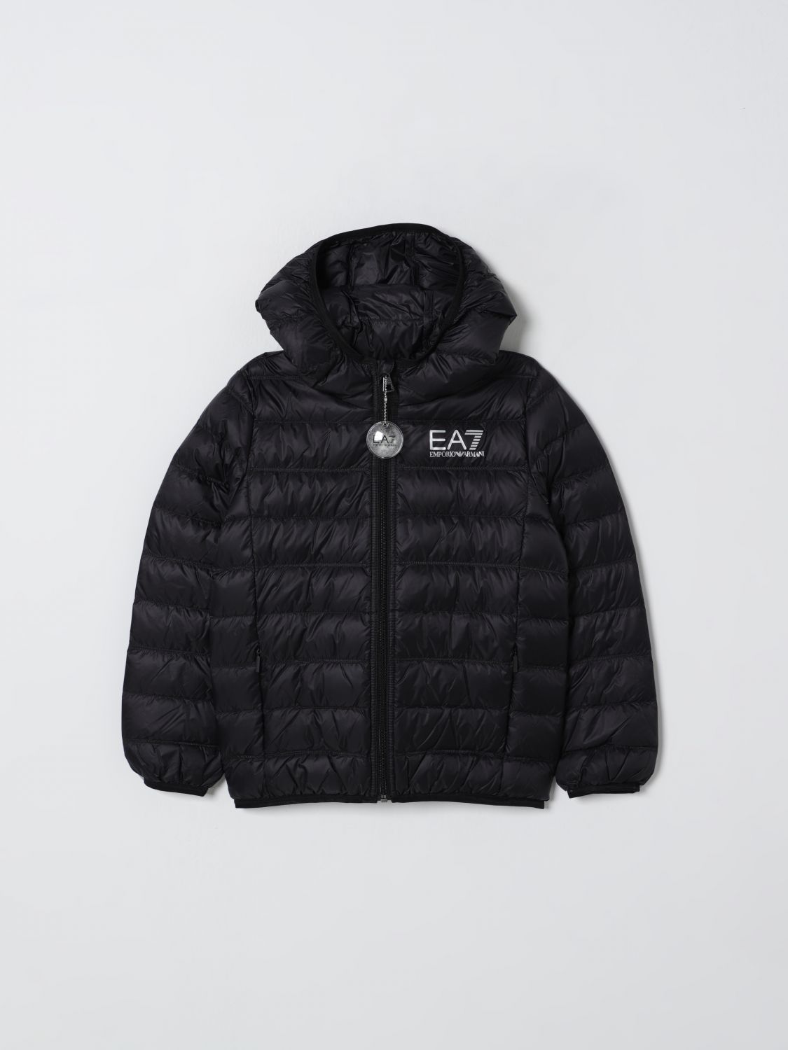 Ea7 Jacket  Kids Color Black In Black