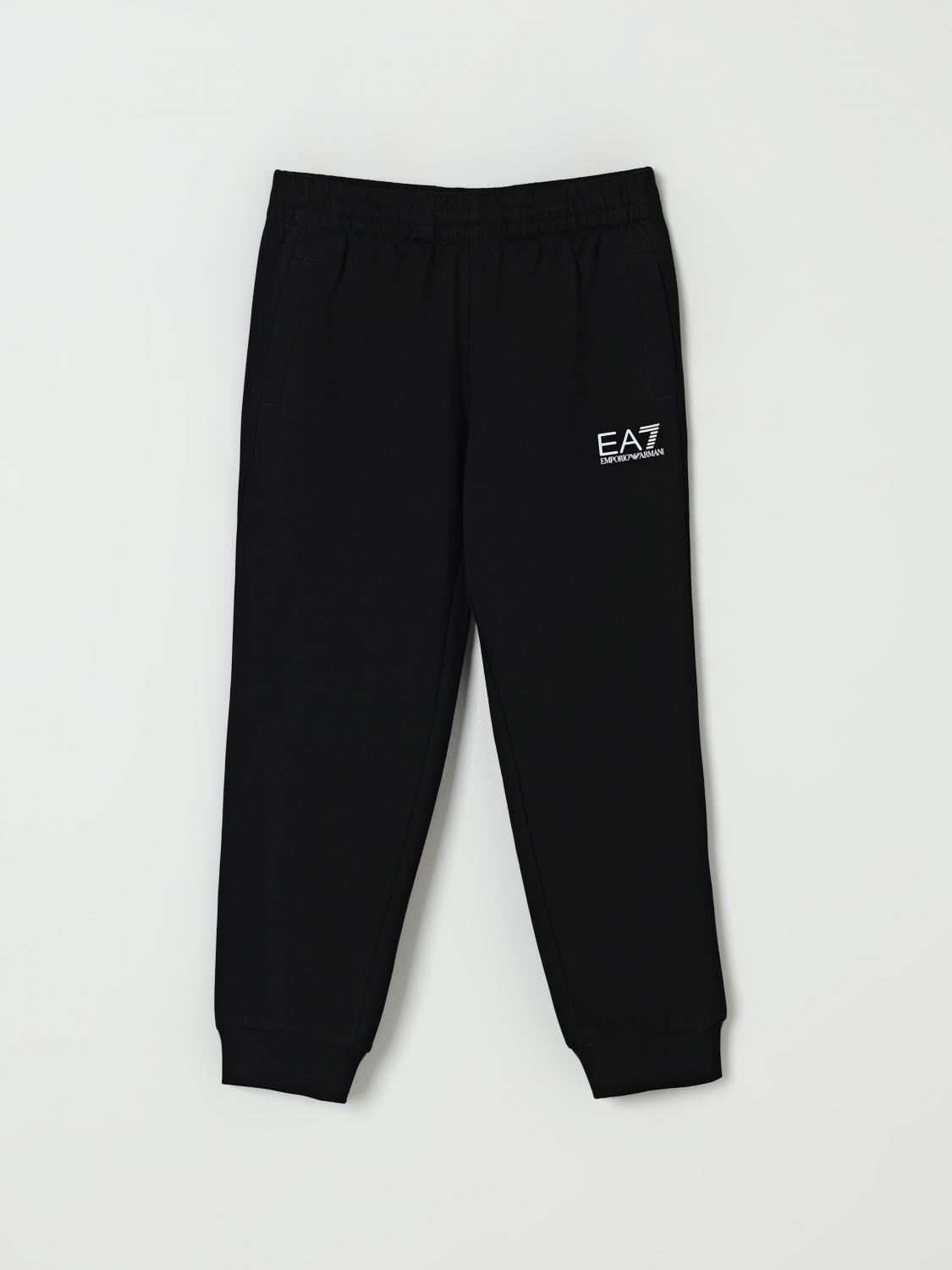 Pants EA7 Kids Color Black