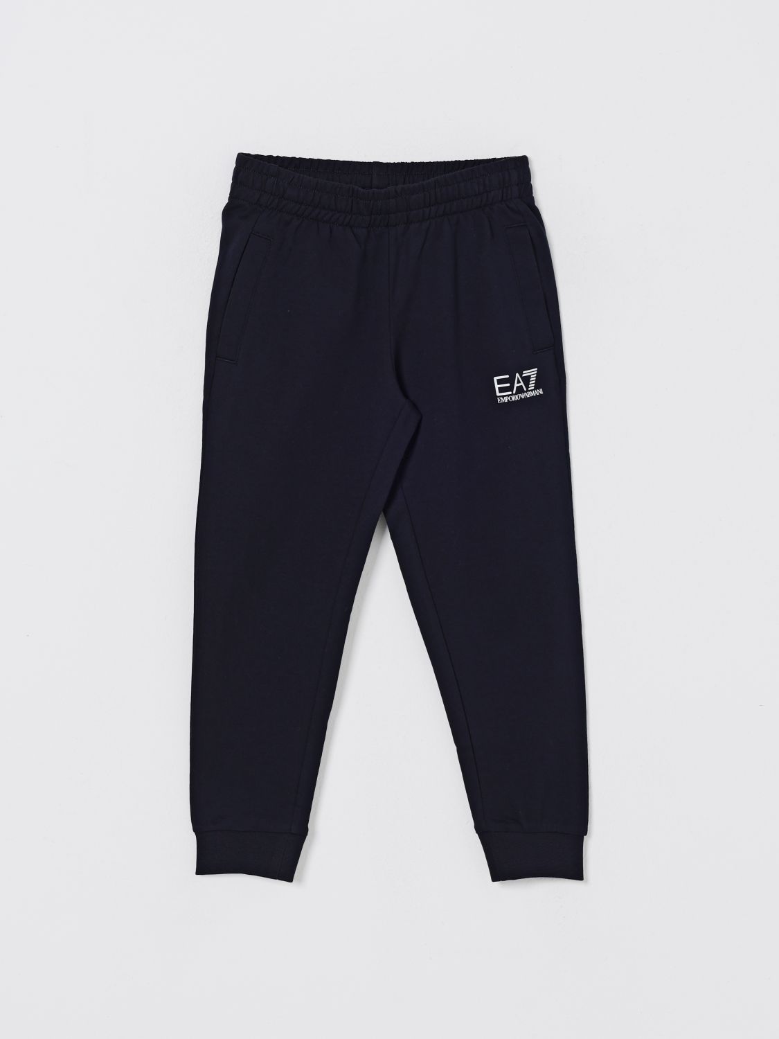 Ea7 Pants  Kids Color Blue In Blue