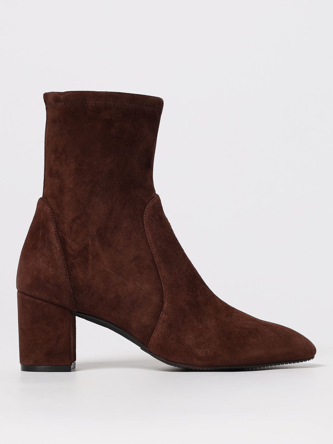 Stuart Weitzman 60mm Block-heel Boots In Brown