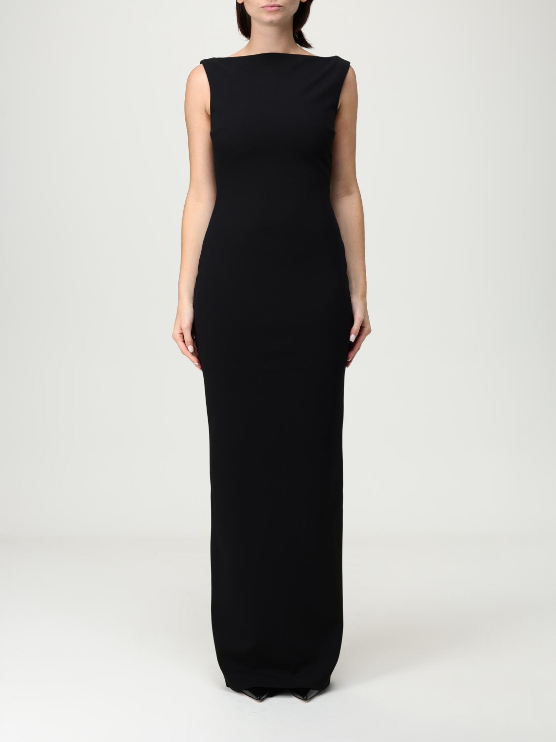 Solace London Dress  Woman Color Black In Black