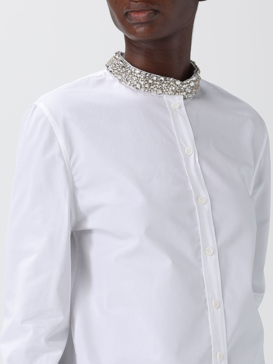 Alexander Mcqueen Shirt Woman Mcqueen In Red