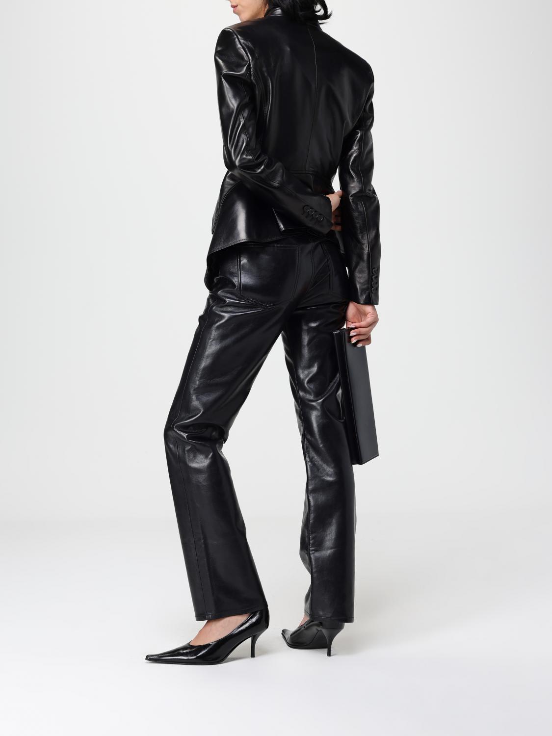 Alexander Mcqueen Blazer Woman Mcqueen In Black