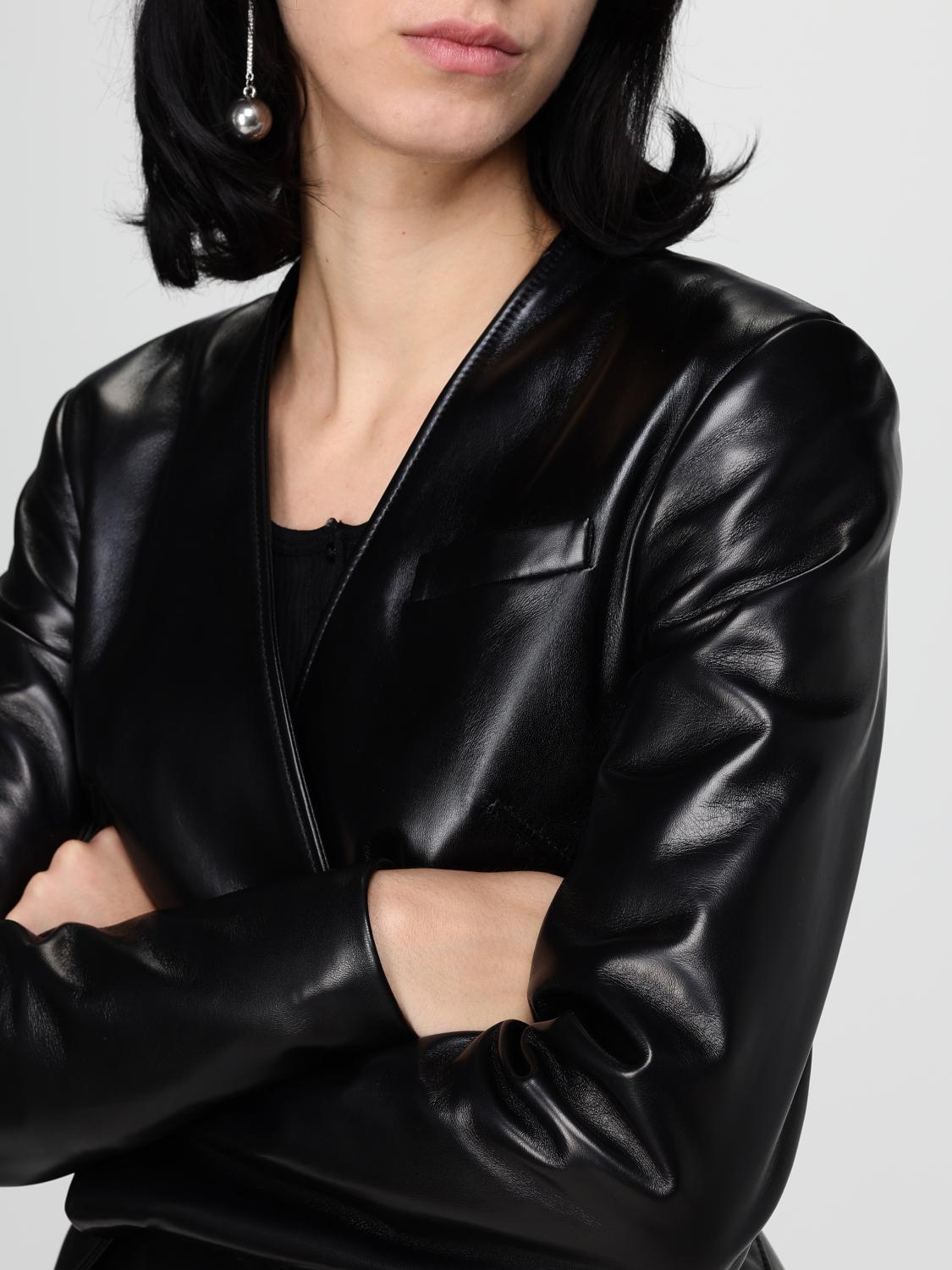 Alexander Mcqueen Blazer Woman Mcqueen In Black