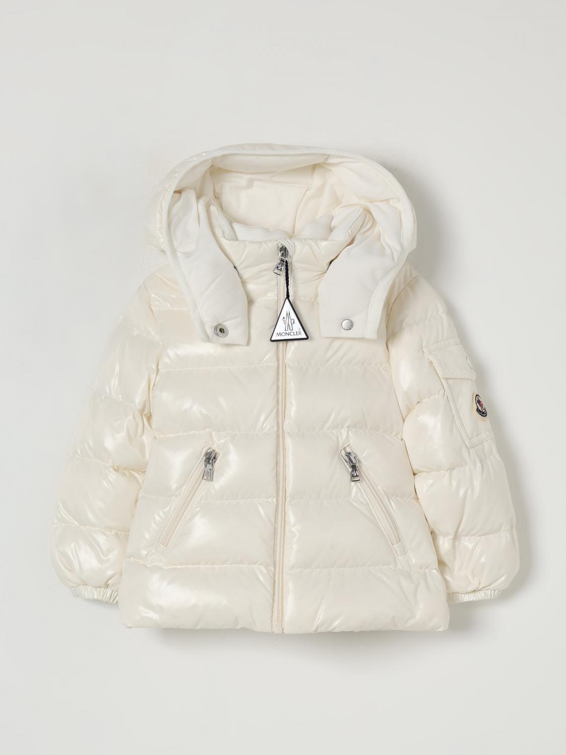 MONCLER Jacket Kids color Yellow Cream MONCLER
