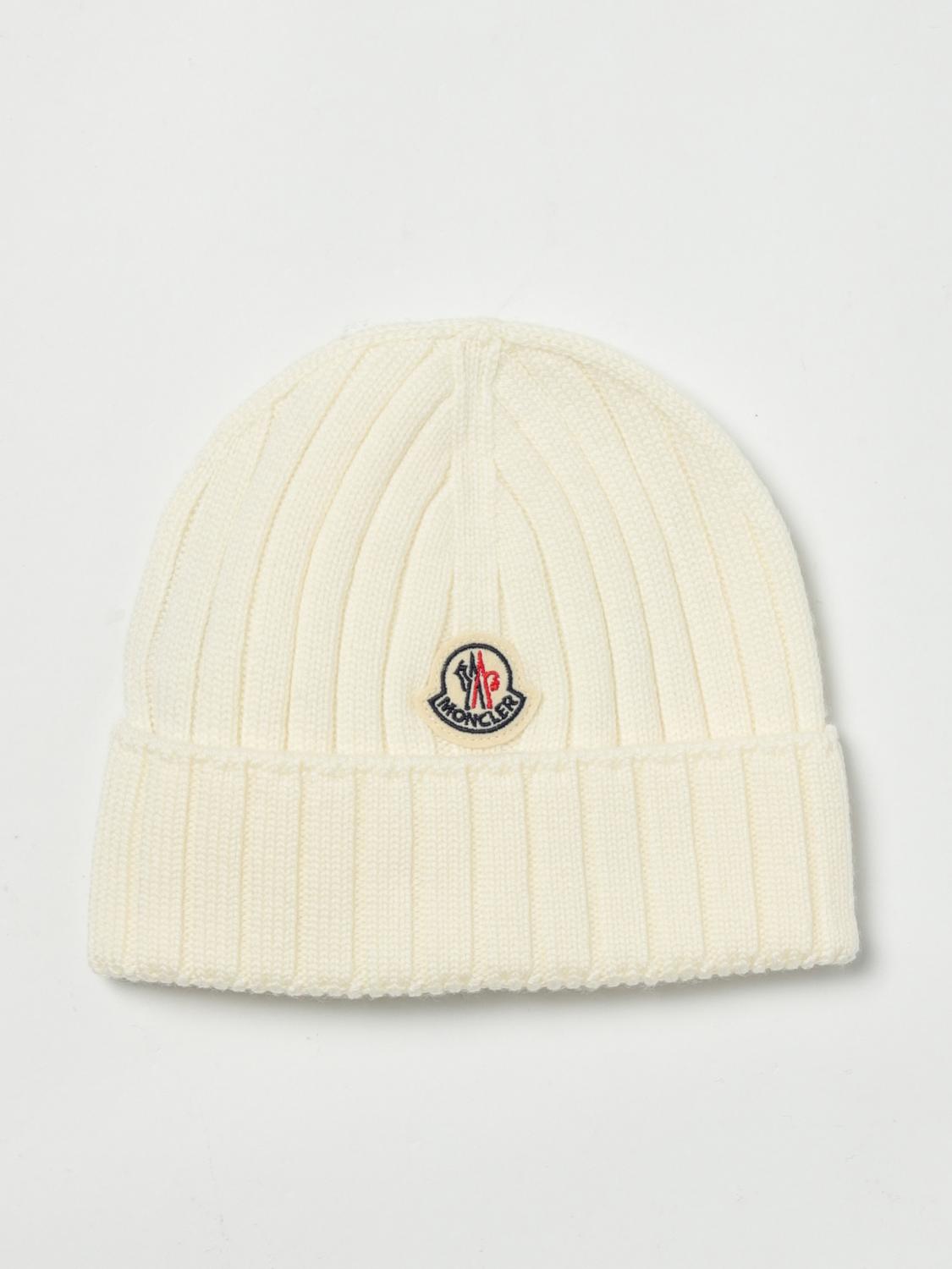 MONCLER Hat Kids color Beige　MONCLER 帽子 キッズカラー ベージュ MONCLER
