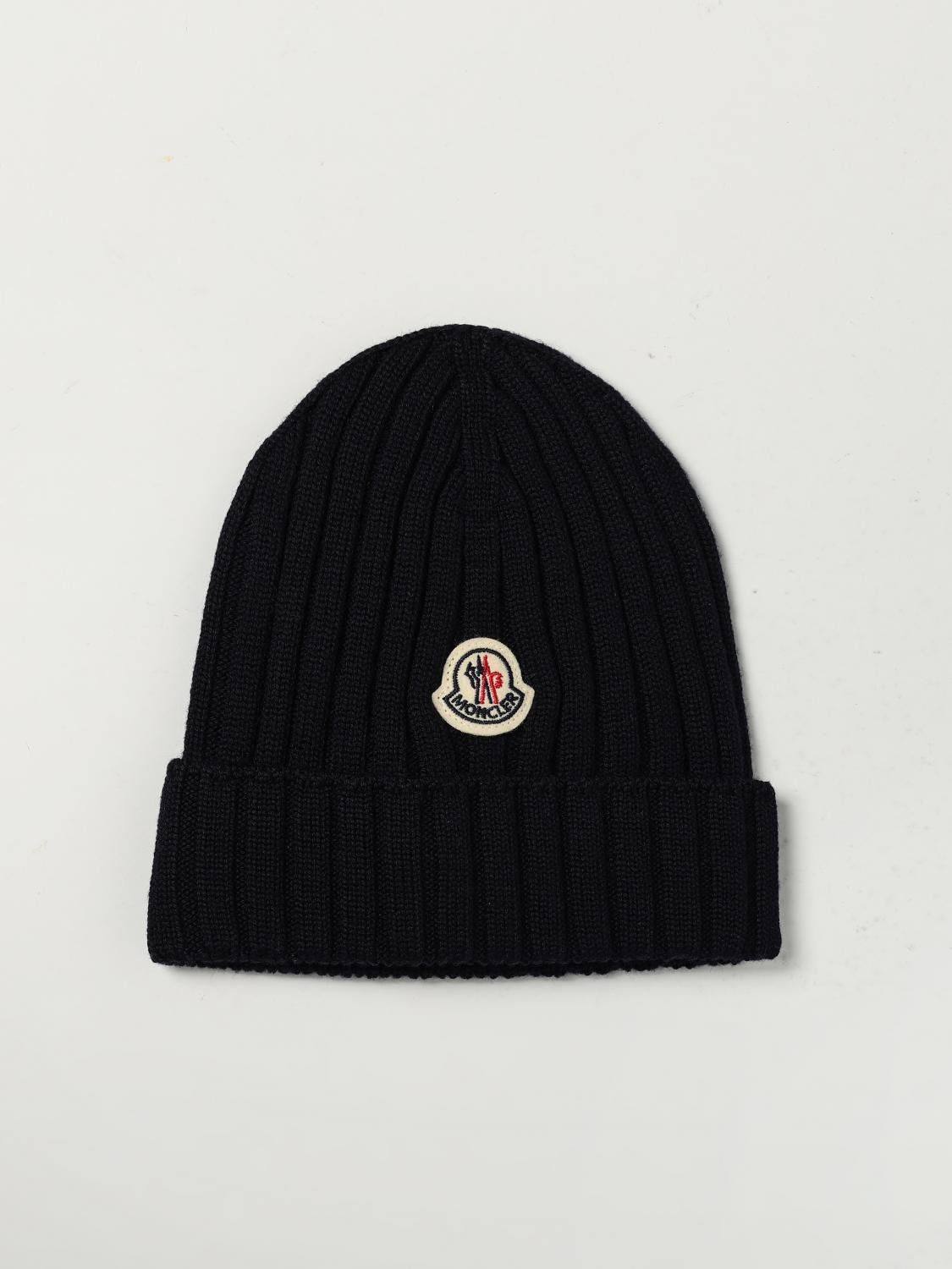 MONCLER Hat Kids color Navy　MONCLER 帽子 キッズカラー ネイビー MONCLER