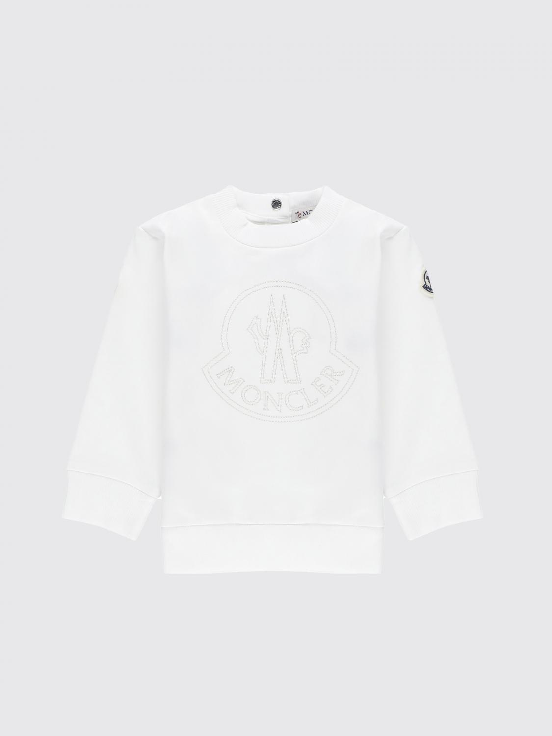MONCLER Pullover Kinder Farbe Weiß