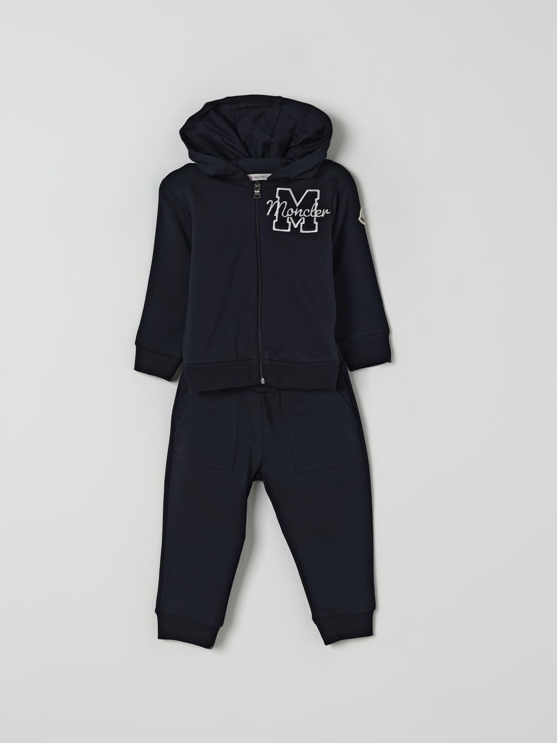 MONCLER Baby-Overall Kinder Farbe Navy