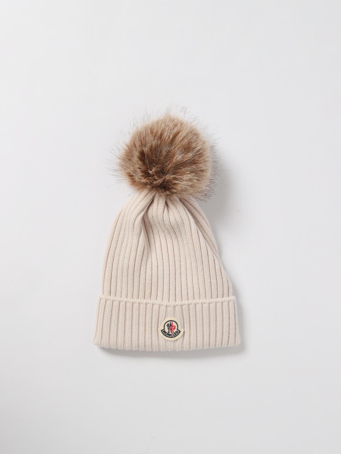 MONCLER Hat Kids color Grey　MONCLER 帽子 キッズカラー グレー MONCLER