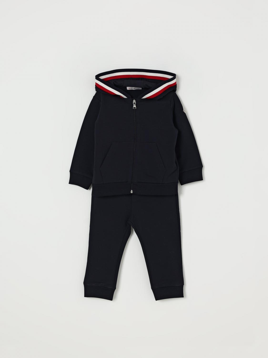 MONCLER Baby-Overall Kinder Farbe Navy