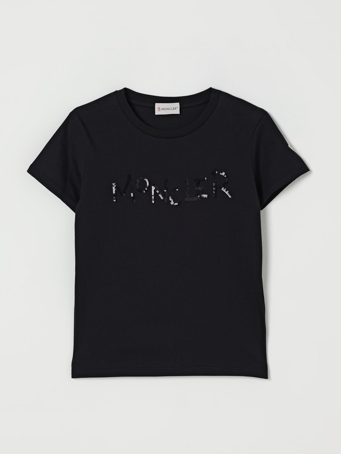 MONCLER T-Shirt Kinder Farbe Schwarz