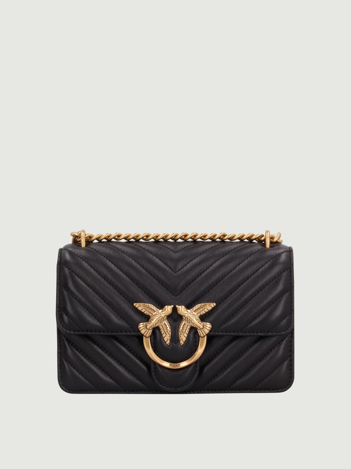 Pinko Damen Schwarz Mini Bag Woman Color