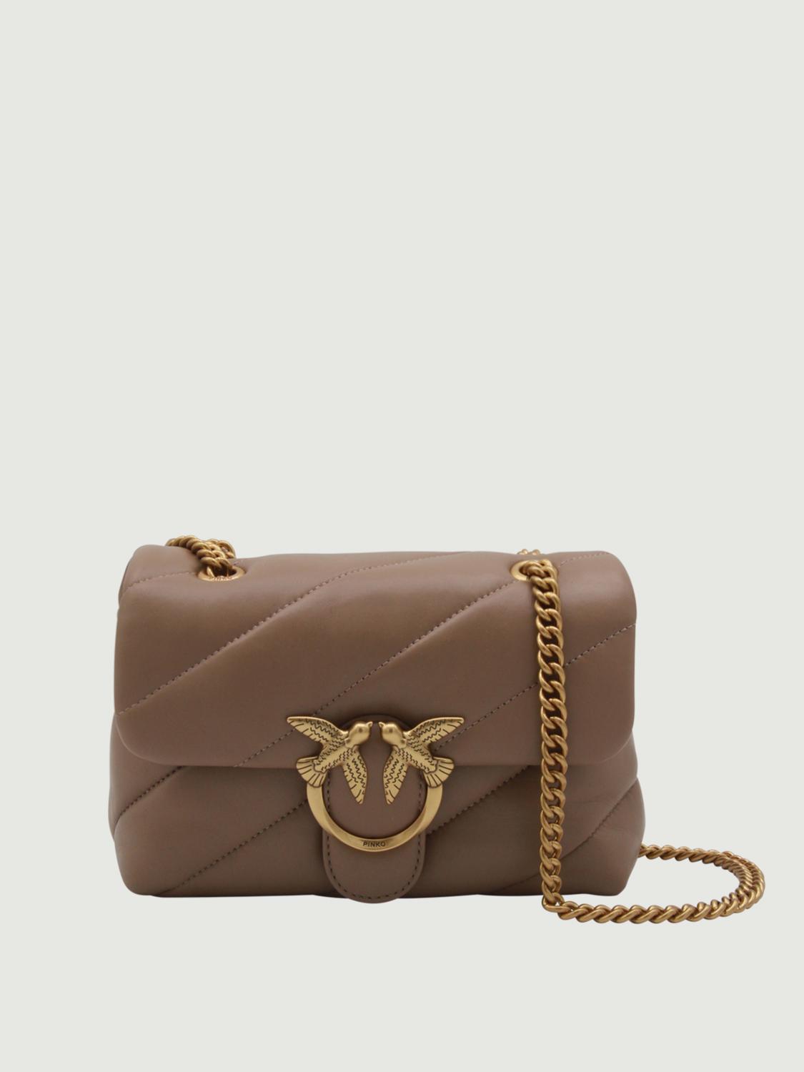 Pinko Mini Bag  Woman Color Biscuit In Brown