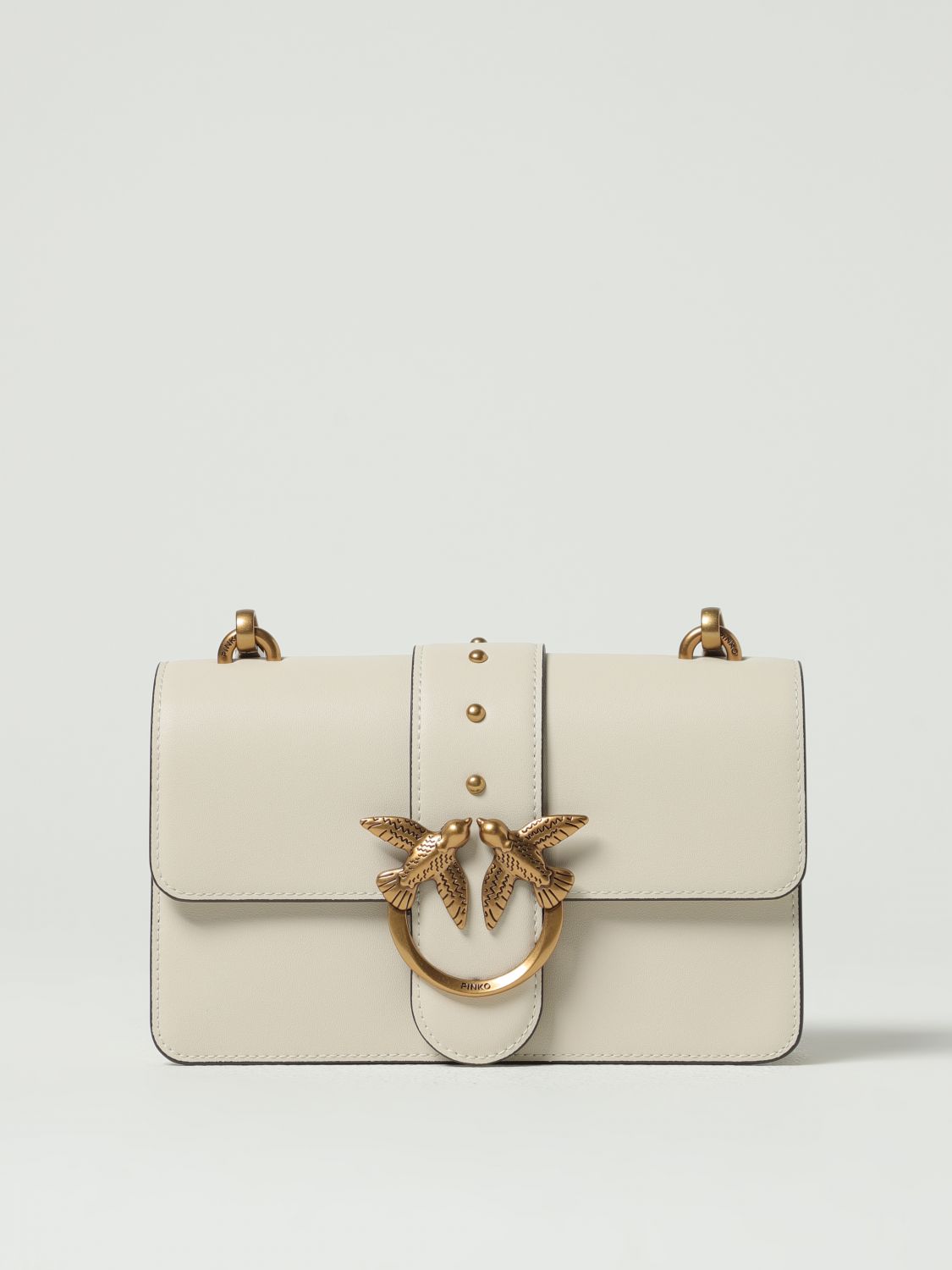 Pinko Love One Crossbody Bag In White