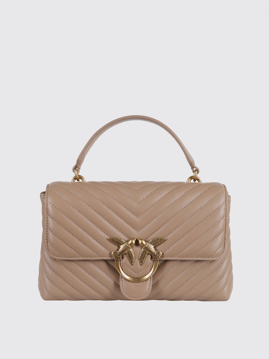 Pinko Handbag  Woman Color Beige In Sand