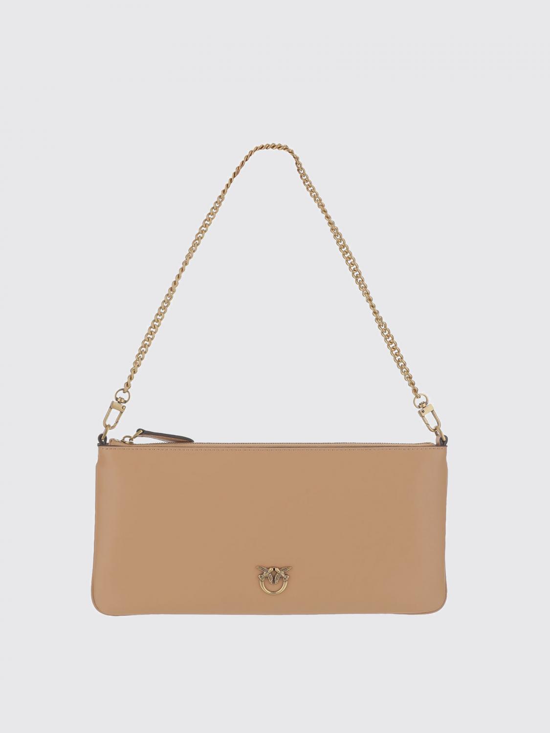 Pinko Wallet Woman Color Pink In Brown