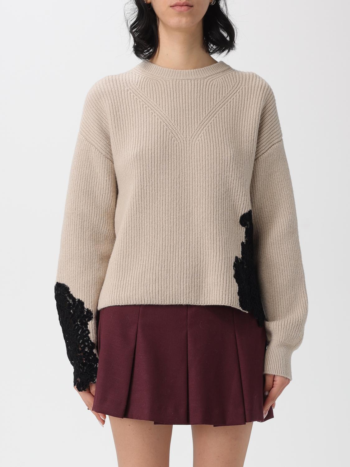 Pinko Sweater  Woman Color Beige In Neutral
