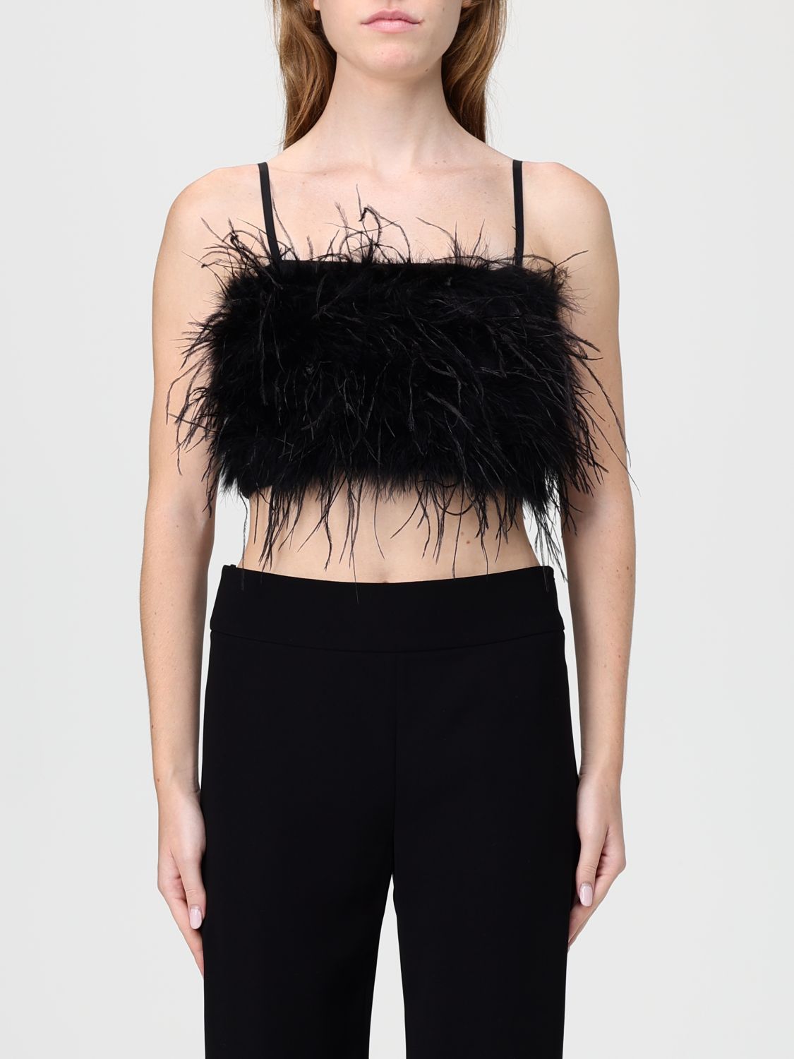 Pinko Top  Woman Color Black In Black