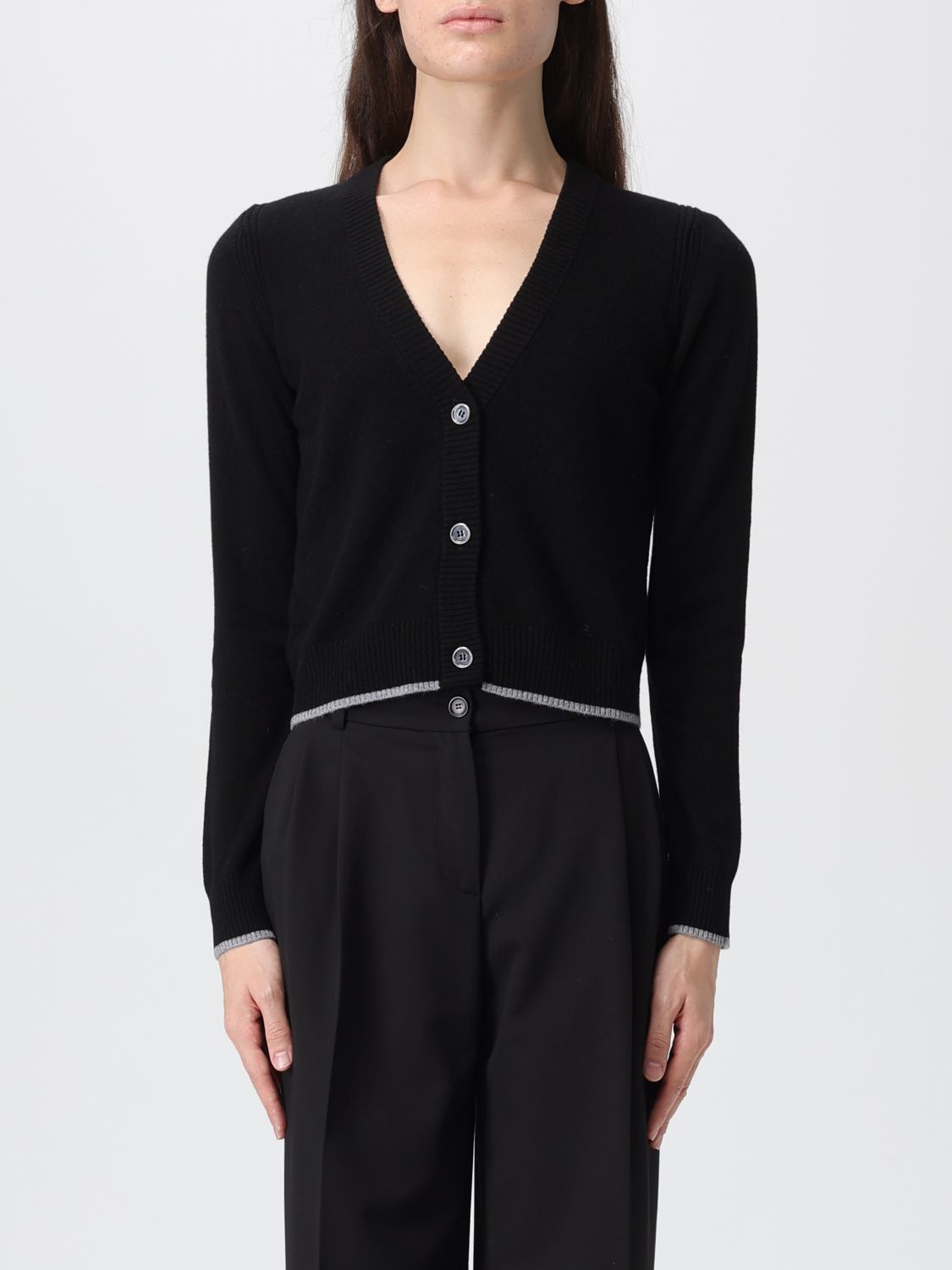 Pinko Sweater  Woman Color Black In Black