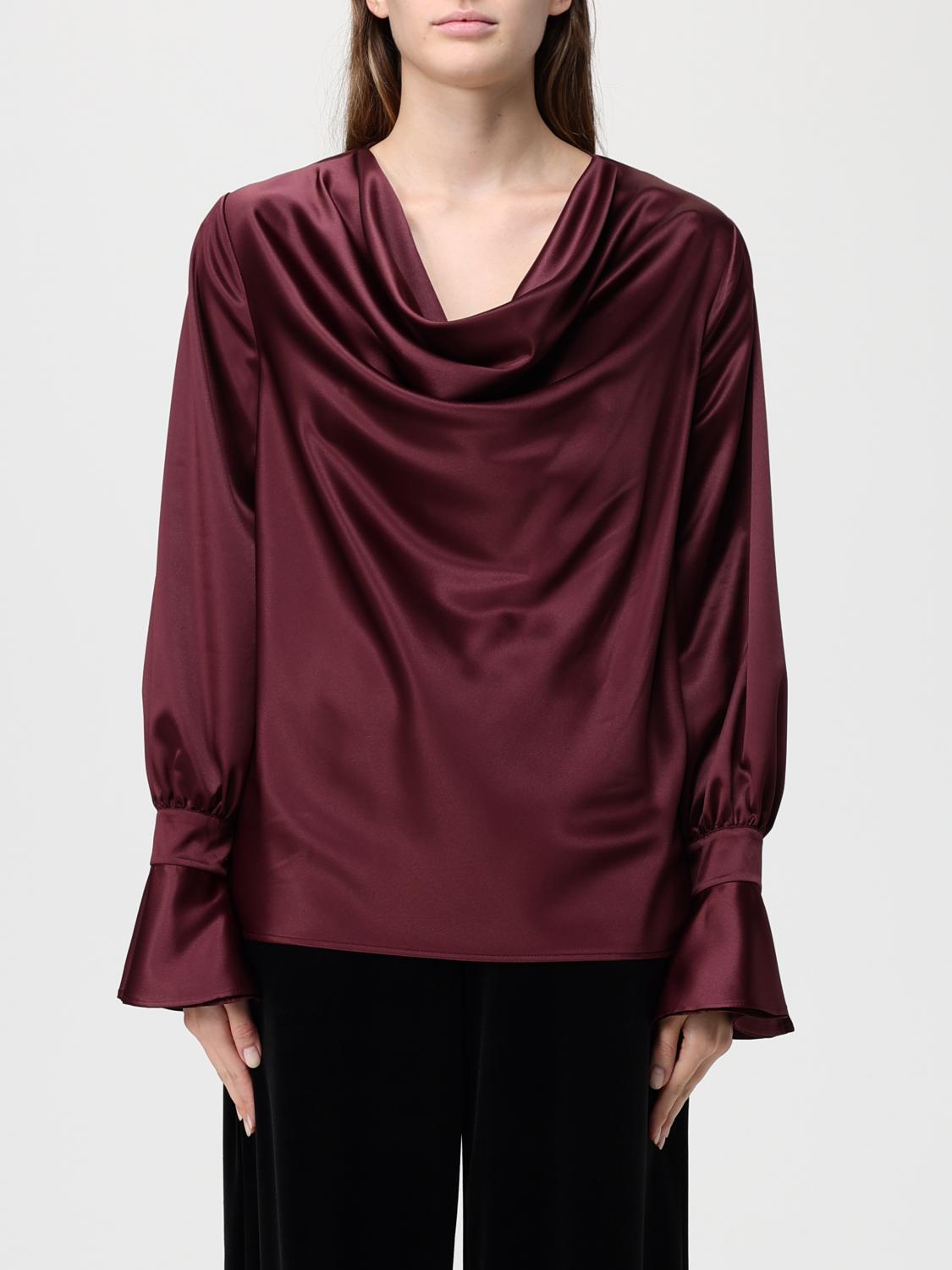 Pinko Top  Woman Color Burgundy In Burgundy