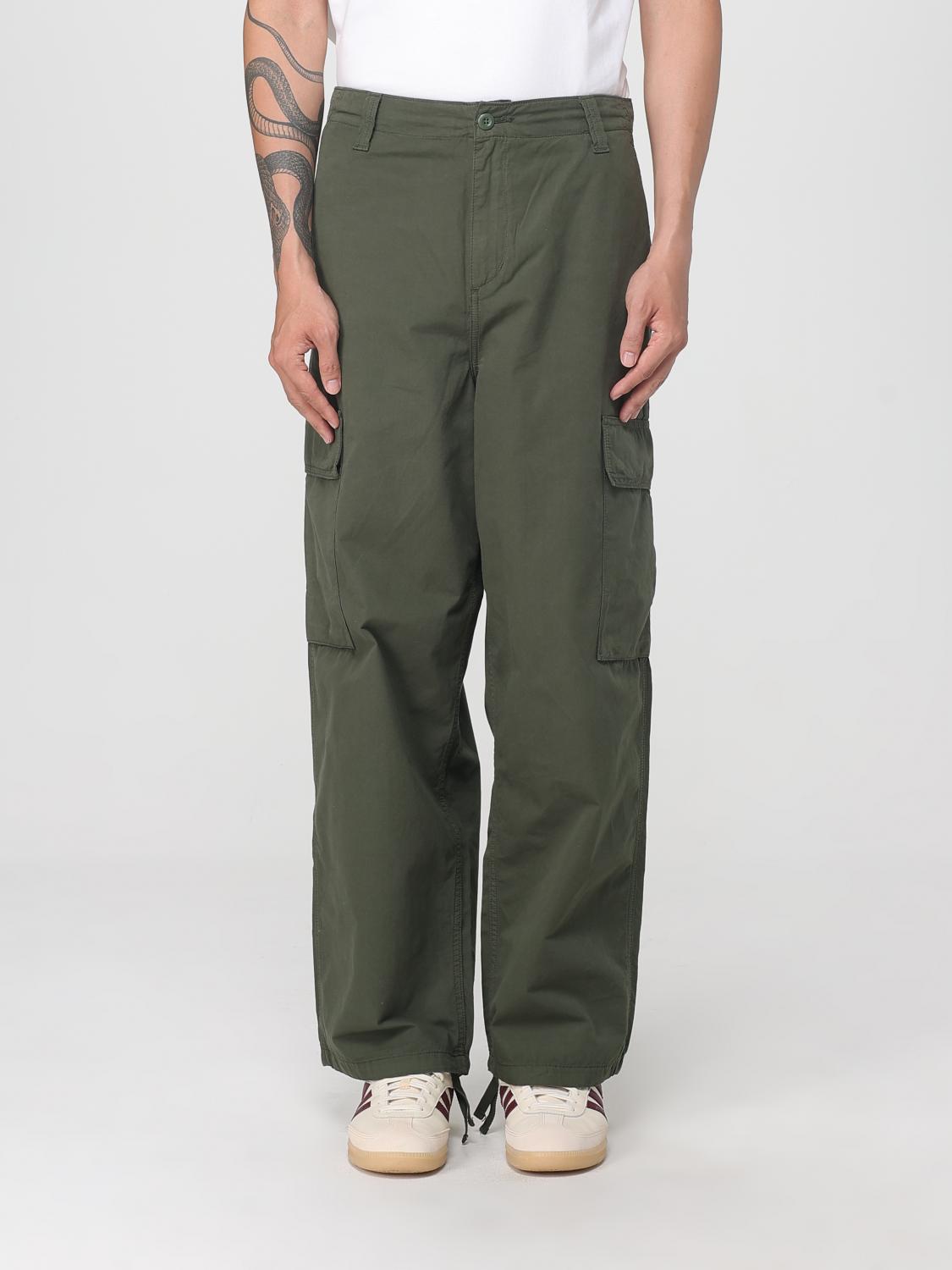 Carhartt Pants Wip Men Color Olive In Green
