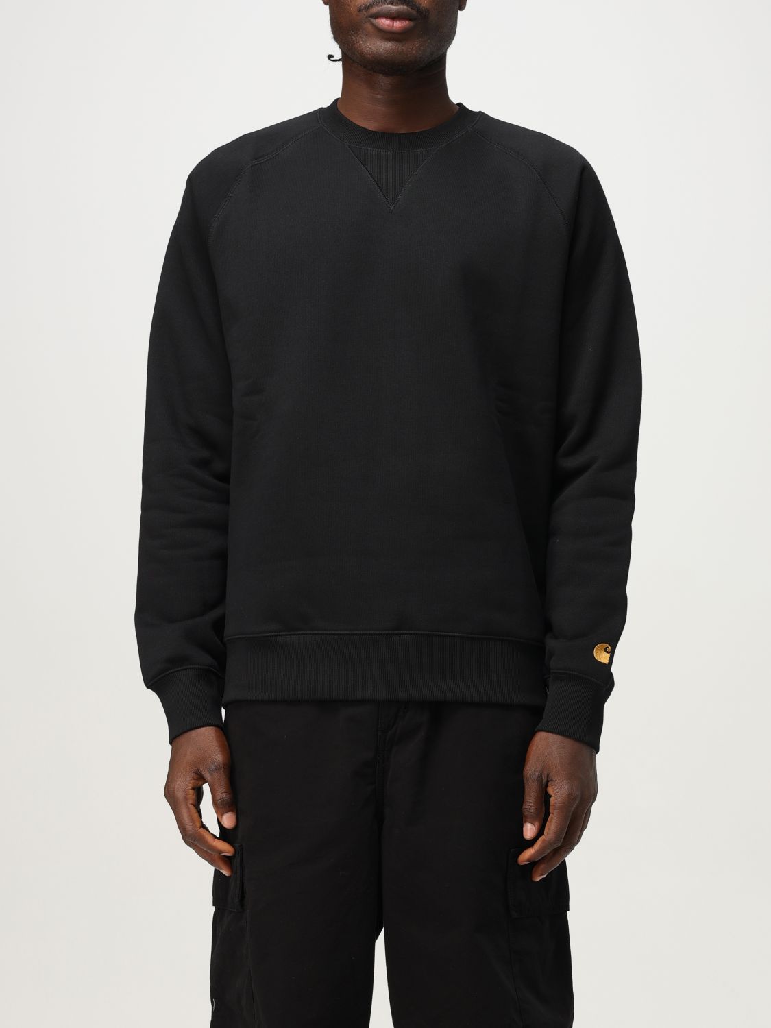 Carhartt -wip Chase Sweatshirt In Black