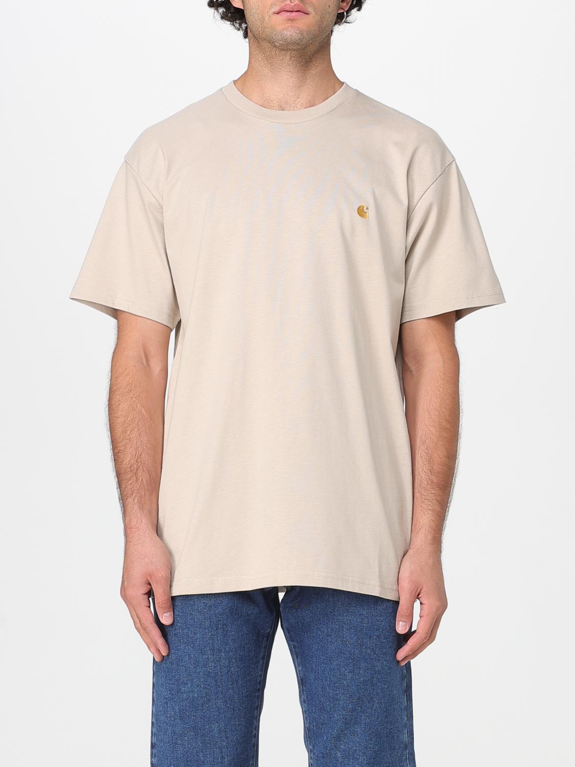Carhartt Short Sleeve Pocket T Shirt Wall In Neutral