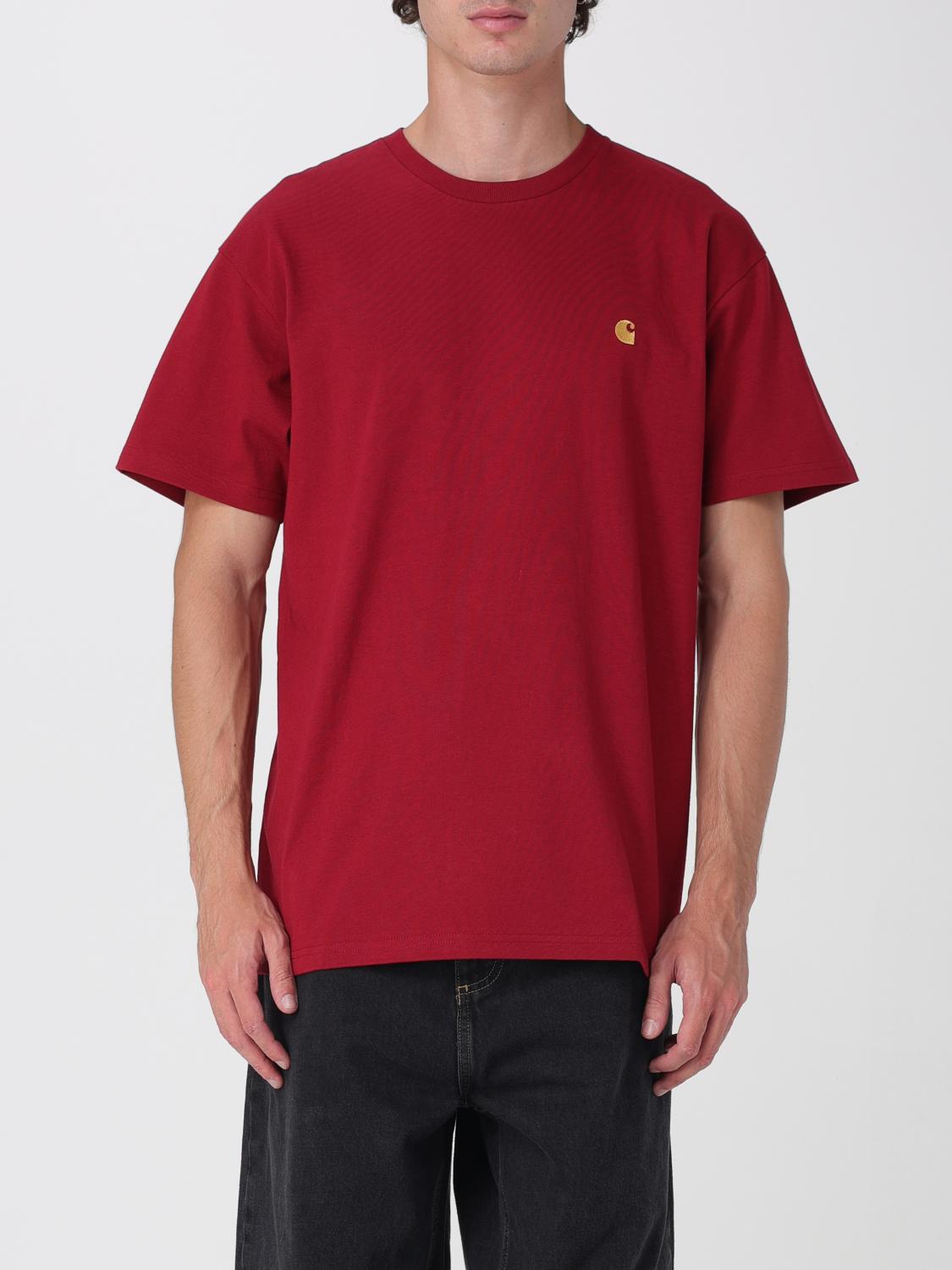 T-Shirt CARHARTT WIP Men color Burgundy