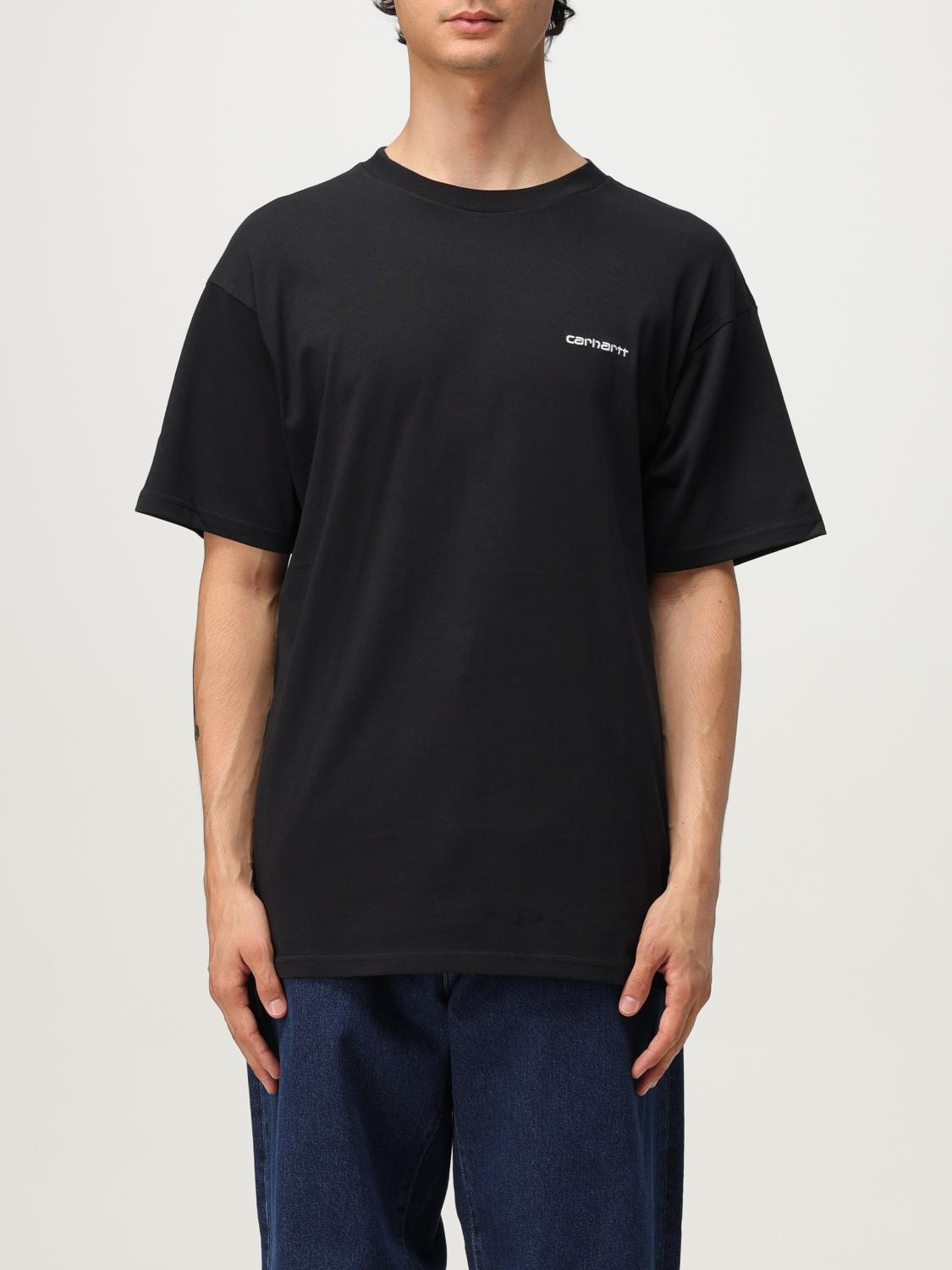 Carhartt Wip Wiptopia Embroidered Crewneck T-shirt In Black