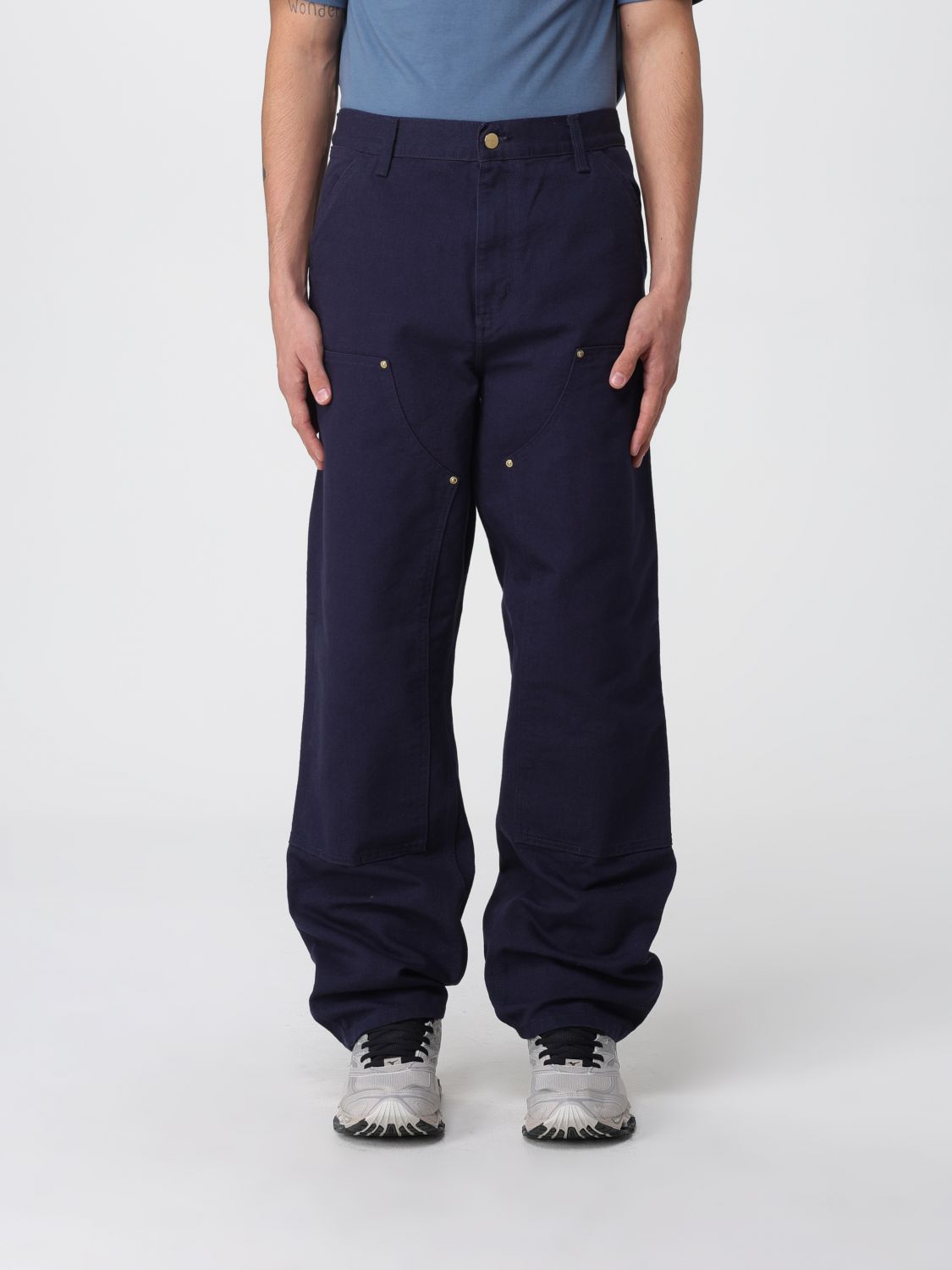 Carhartt Pants Wip Men Color Navy In Black